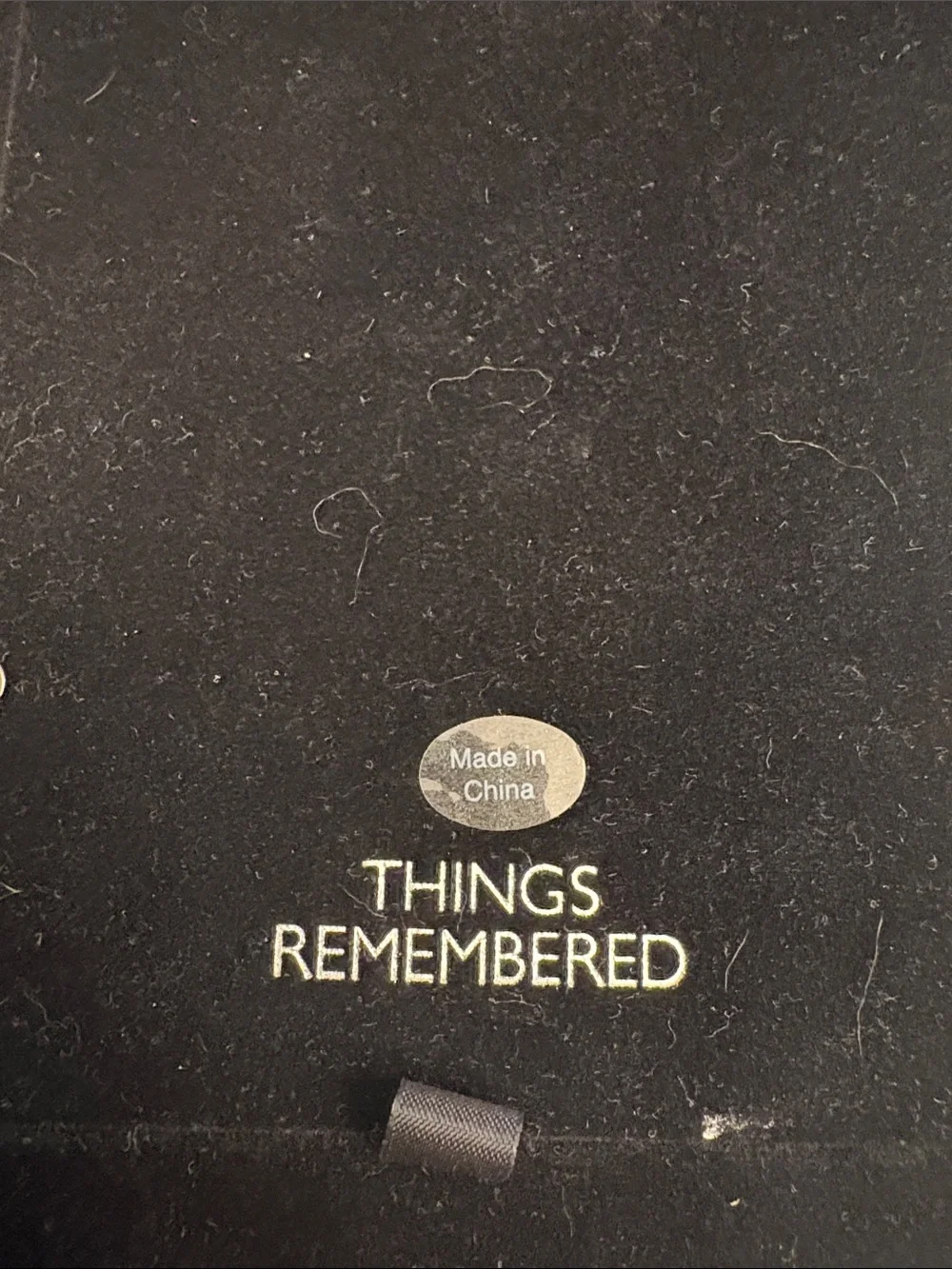 Things Remembered elegant hinged